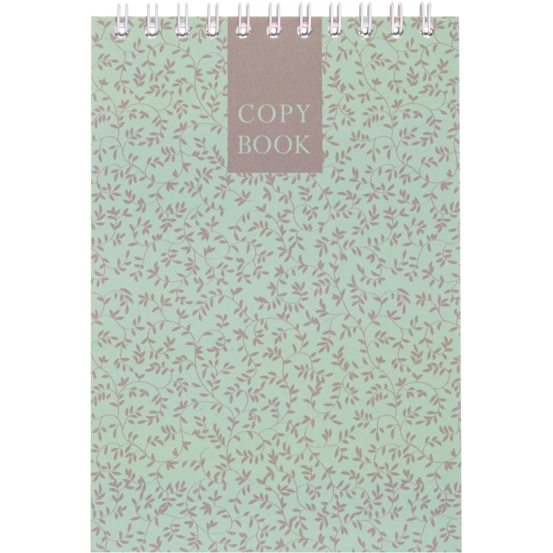 Блокнот А6,60л,точка,греб.верхн,обл.глянц.лам. Attache Fleur Мята