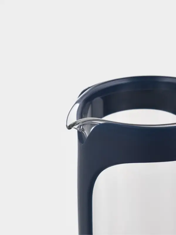 Заварочный чайник френч - пресс Magistro &laquo;Хельсинки&raquo;, 350 мл, стекло, тёмно-синий