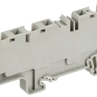 ARMAFIX Клемма пружинная CX6-3 6мм2 трехконтактная серая IEK