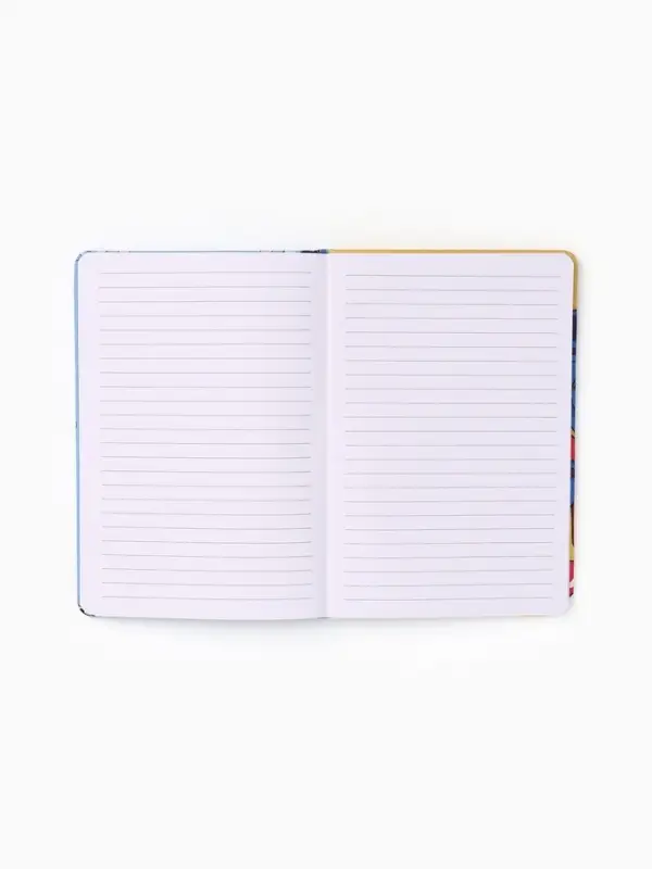 Ежедневник кожзам А5 "Стич на пляже", 80 л