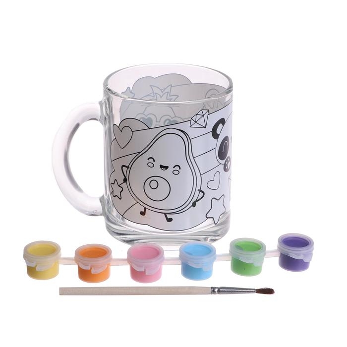 Набор для творчества Роспись кружки «Авокадо и друзья» Набор для творчества Роспись кружки «Авокадо и друзья»