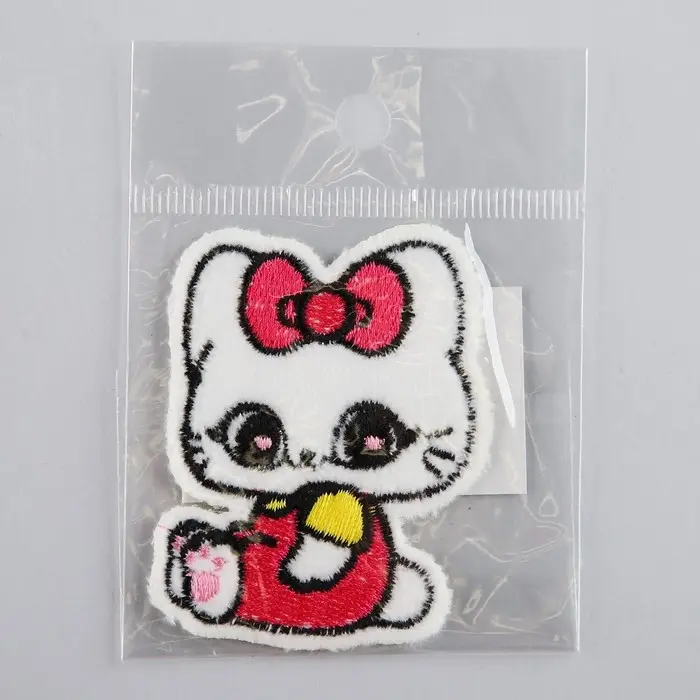 Термонаклейка на одежду «Киса», 7,1 х 5,2 см Термонаклейка на одежду «Киса», 7,1 х 5,2 см