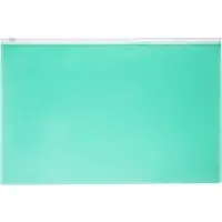 Набор папок-конвертов на ZIP-молнии A5, 180 мкм, Calligrata &laquo;Акварель&raquo;, полупрозрачные, 5 штук, МИКС