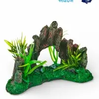 Декор для аквариума "Каменные джунгли", 14 х 5 х 9,5 см