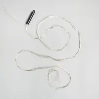 Гирлянда &laquo;Конский хвост&raquo; 8 нитей по 2 м, IP20, серебристая нить, 160 LED, свечение тёплое белое, USB