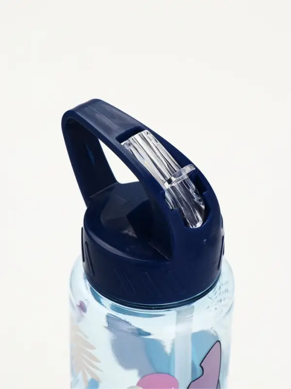 Бутылка пластиковая с трубочкой-непроливайкой &laquo;Монстрик&raquo;, 750 мл