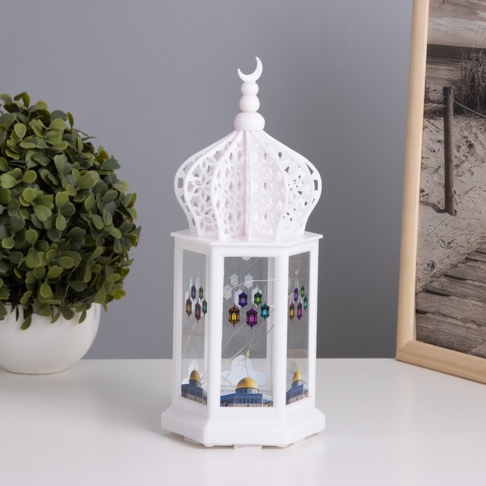 Светильник Светильник "Восточные мотивы" 3хААА белый 9,4х11х24,5см