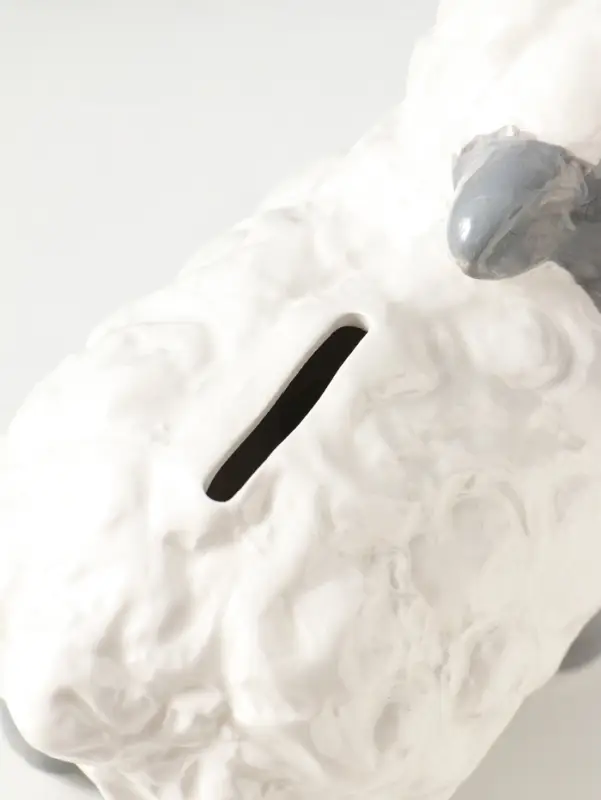 Копилка для денег керамика &laquo;Счастливая овечка&raquo;, 15.6&times;8.6&times;7.2 см