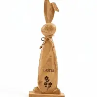 Сувенир интерьерный &laquo;Пасхальный кролик&raquo;, 17&times;5&times;40 см, дерево
