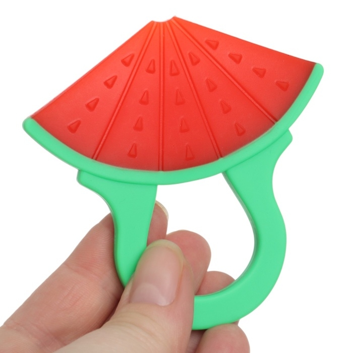 Прорезыватель силиконовый Крошка Я «Арбузик»