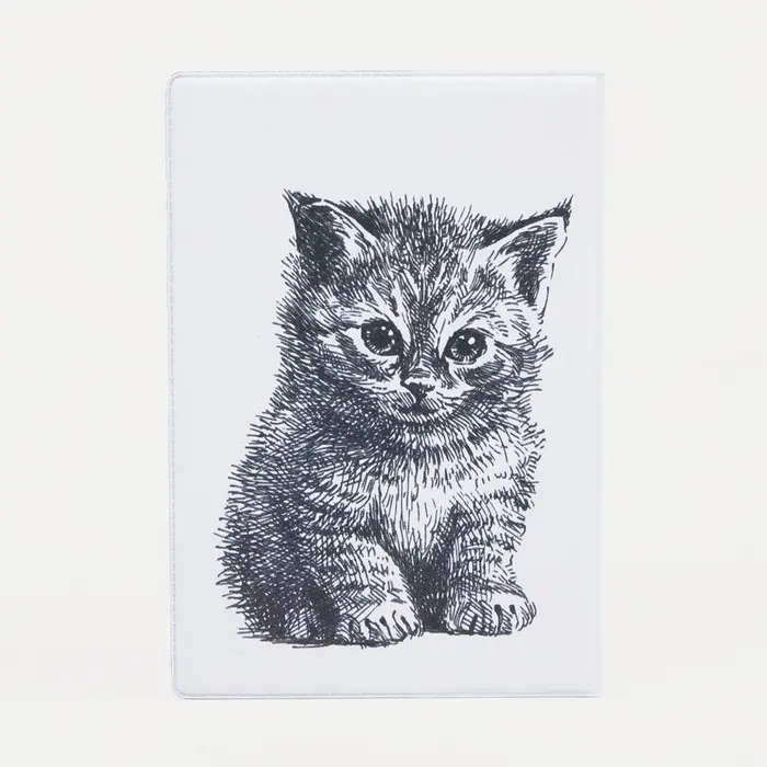 Обложка для паспорта, цвет белый