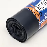 Мешки для мусора в рулоне &laquo;UpakLand&raquo; 360 л, черные, ПВД, толщина 40 мкм, 8 шт., 105&times;150 см