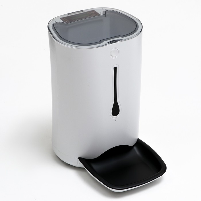 Умная автокормушка, контейнер 6 л, 3 кг сухого корма, функция записи голоса Умная автокормушка, контейнер 6 л, 3 кг сухого корма, функция записи голоса