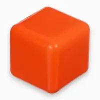 Кубики детские, пластиковые, цветные, 9 штук, 4&times;4 см