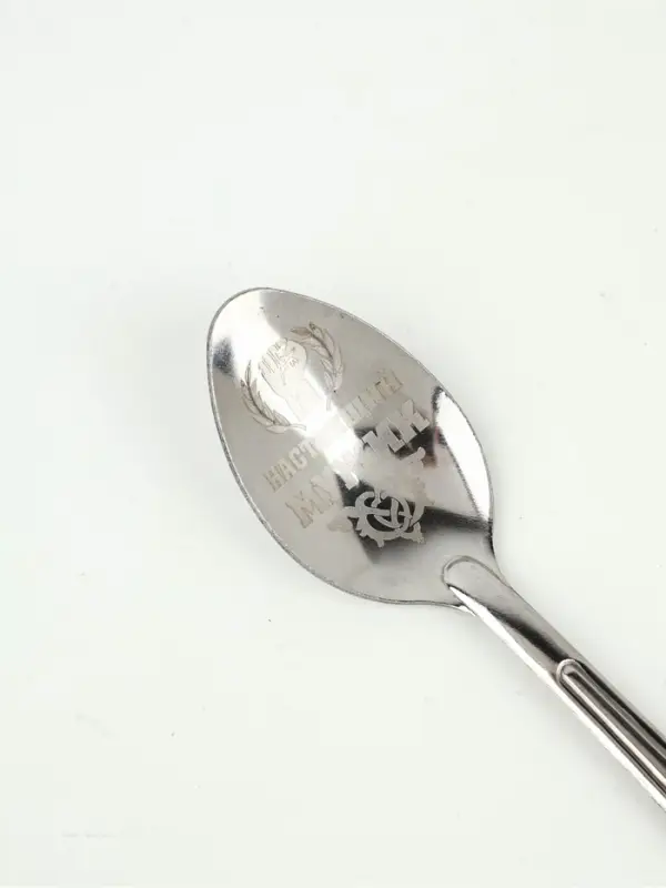 Ложка чайная с гравировкой &laquo;Настоящий мужик&raquo;, на подарочной открытке, 3&times;14 см