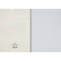 Тетрадь общая Attache,60л,клет,А4,спир,обл.мел.карт