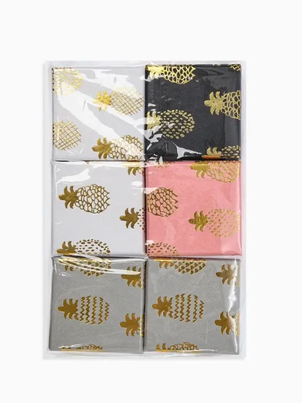 Коробочка подарочная под кольцо, серьги &laquo;Ананасы&raquo;, 5&times;5 см, (размер полезной части 4.5&times;4.5 см), МИКС