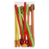 Ручка-прикол Calligrata &laquo;Фастфуд&raquo;, синий стержень, гелевая, МИКС