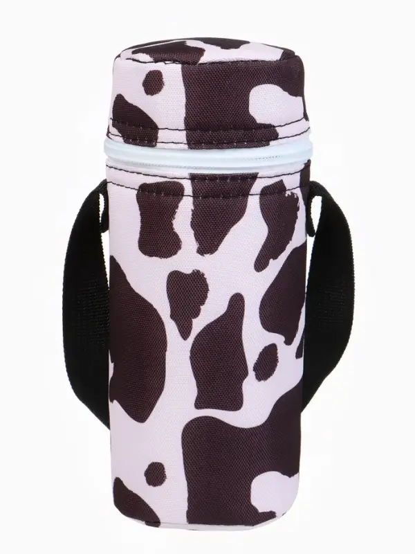 Термосумка для бутылочки &laquo;Коровий принт&raquo;, форма тубус, M&B