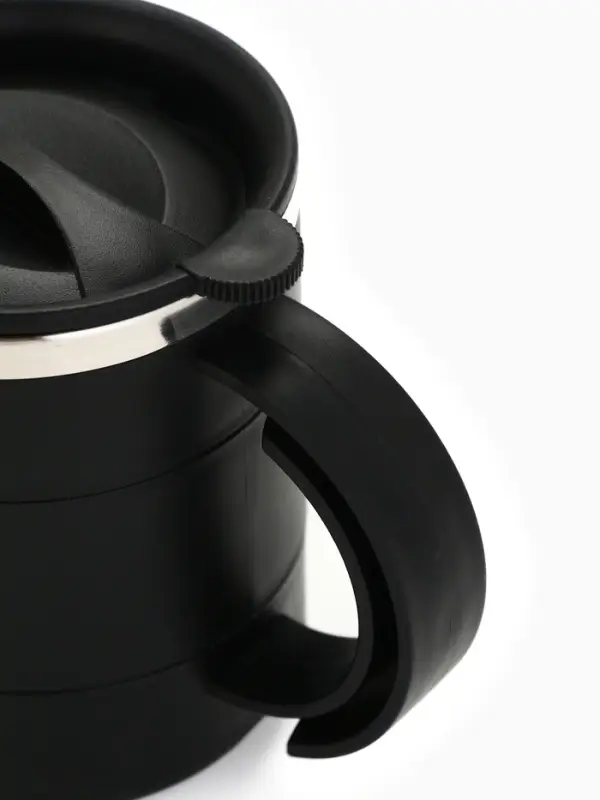 Термокружка новогодняя «Тепло в сердце», 450 мл, 12.5 х 10.5 см