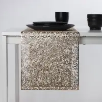 Дорожка на стол Доляна &laquo;Манифик&raquo;, 30&times;150 см, золотая