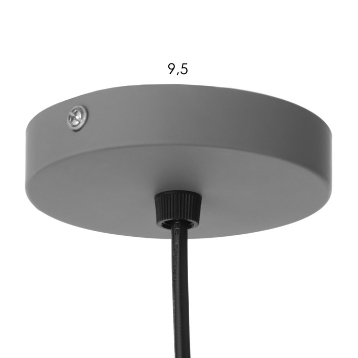 Светильник BayerLux Светильник BayerLux "Туаз" Е27 40Вт серый 25х25х13см