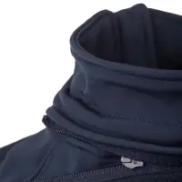 Куртка женская Hooded Softshell темно-синяя, размер S
