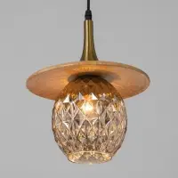 Светильник BayerLux ЭКО &laquo;Кен&raquo; 1&times;40 Вт Е27 черный/коричневый 23&times;23&times;100 см