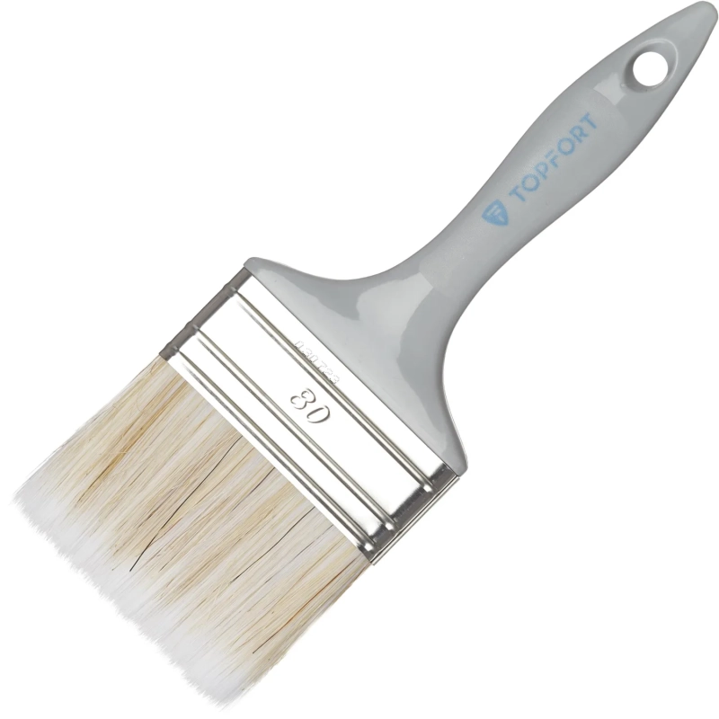 Кисть плоская акриловая Topfort 80x15