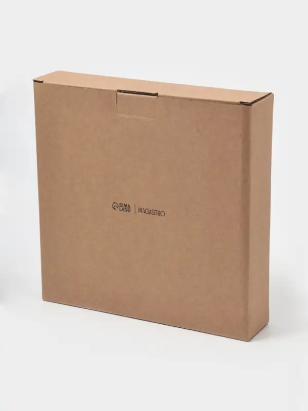 Тарелка для пасты Magistro &laquo;Церера&raquo;, 160 мл, d=21 см, фарфор, голубая