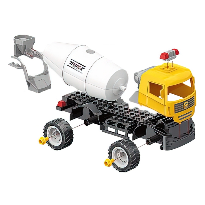 Конструктор винтовой «Бетономешалка», 67 деталей Конструктор винтовой «Бетономешалка», 67 деталей