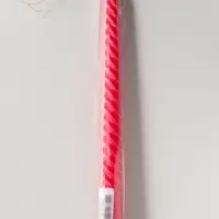 Свеча витая 25 см, 57 г, 5 ч, красный