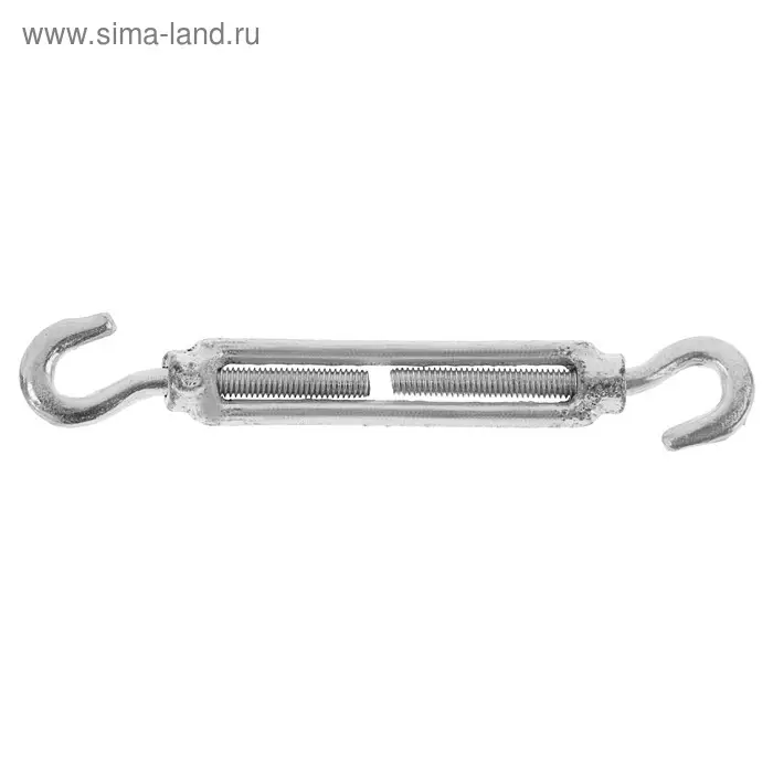 Талреп крюк-крюк ТУНДРА krep, DIN 1480, М6, оцинкованный Талреп крюк-крюк ТУНДРА krep, DIN 1480, М6, оцинкованный