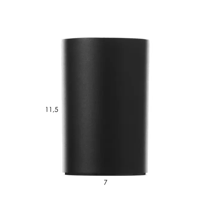 Светильник &laquo;Лумина&raquo; GU10 черный 7.5&times;7.5&times;11.5 см