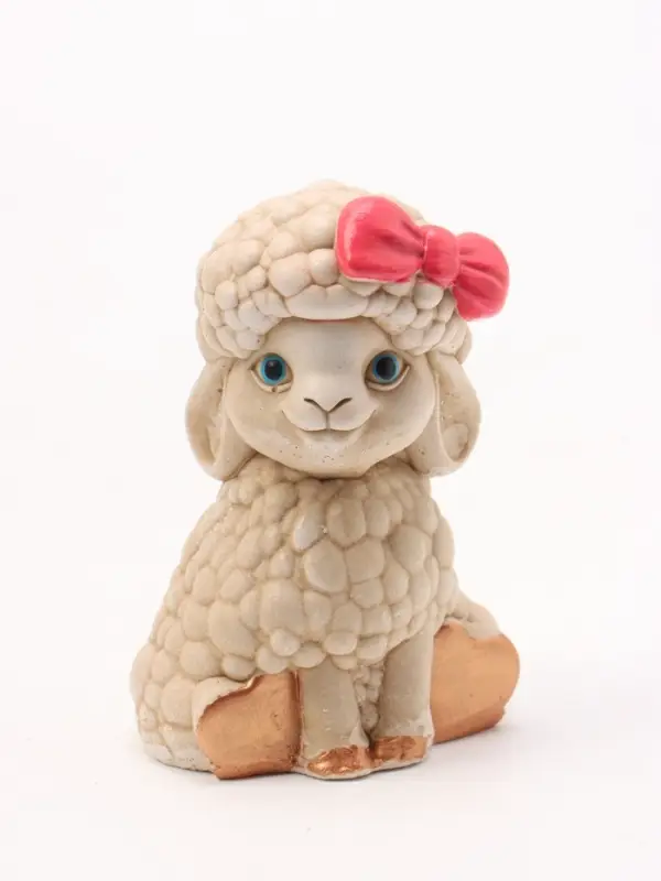 Фигурка декоративная &laquo;Овечка Даша&raquo;, 8&times;5&times;4 см, серая