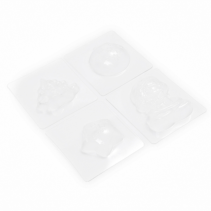 Магниты из гипса своими руками на новый год «Змея, ёлка, шарик, звёздочка», новогодний набор для творчества, символ года 2025 Магниты из гипса своими руками на новый год «Змея, ёлка, шарик, звёздочка», новогодний набор для творчества, символ года 2025