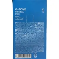 Ручка гелевая ErichKrause G-Tone Stick Original, узел 0.5 мм, чёрная