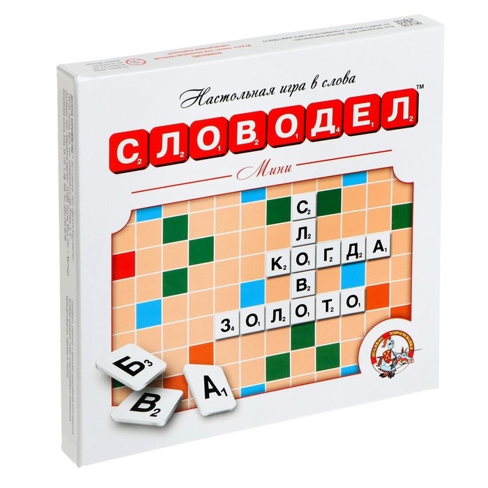 Настольная игра «Мини-Словодел» Настольная игра «Мини-Словодел»