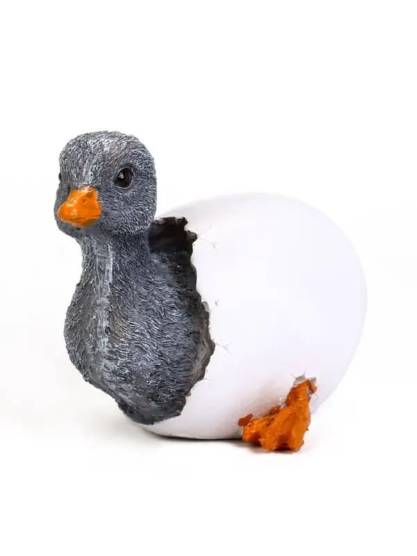 Садовая фигура 11 х 14 х 9 "Утенок в яйце"