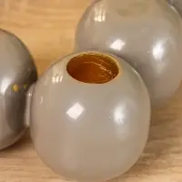 Подсвечник на 4 свечи «Бусы», с 12 сферами, 20.5×20.5×5.5 см, ковентри