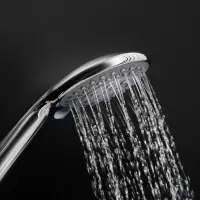 Лейка для душа ZEIN Z0502, 5 режимов, средняя, d=95 мм, пластик, цвет хром