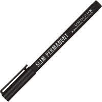 Маркер перманентный BrunoVisconti  ДЛЯ CD UNIMARK SLIM черный 22-0028