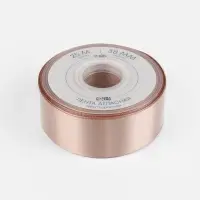 Лента атласная TEIRA, двухсторонняя, 38 мм, 25&plusmn;1 м, бежевая №812