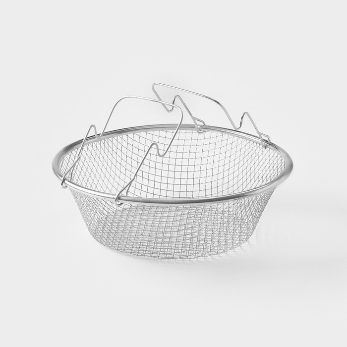 Фритюрница Доляна, d=22 см, цвет серебристый Фритюрница Доляна, d=22 см, цвет серебристый