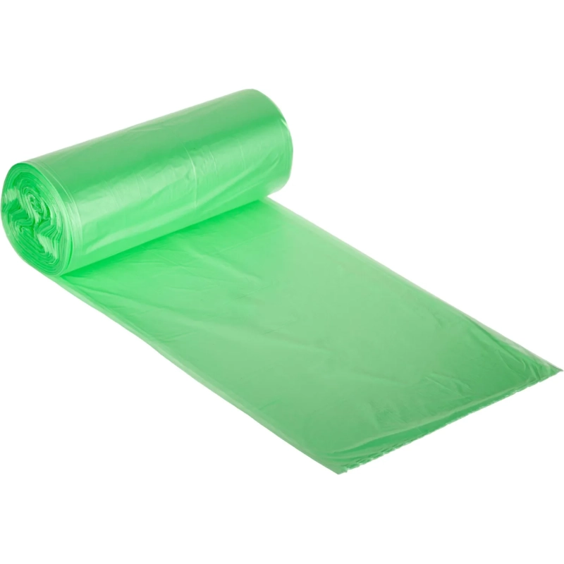 Мешки для мусора ПНД 35л 8мкм 30шт/рул зеленый 48х58см Luscan_СПБ