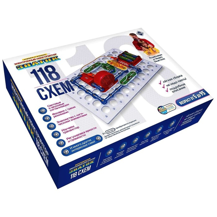 Электронный конструктор «118 схем» Электронный конструктор «118 схем»