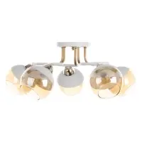 Люстра потолочная BayerLux &laquo;Анден&raquo;, 5хЕ27, 40 Вт, бело-золотой, 57&times;57&times;22 см