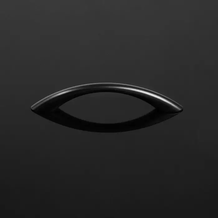 Ручка-скоба мебельная ТУНДРА РС185, м/о 96 мм, цвет черный Ручка-скоба мебельная ТУНДРА РС185, м/о 96 мм, цвет черный