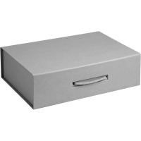 Коробка подарочная Case, 33,8х23,2х9,4см, серая матовая, 1142.11