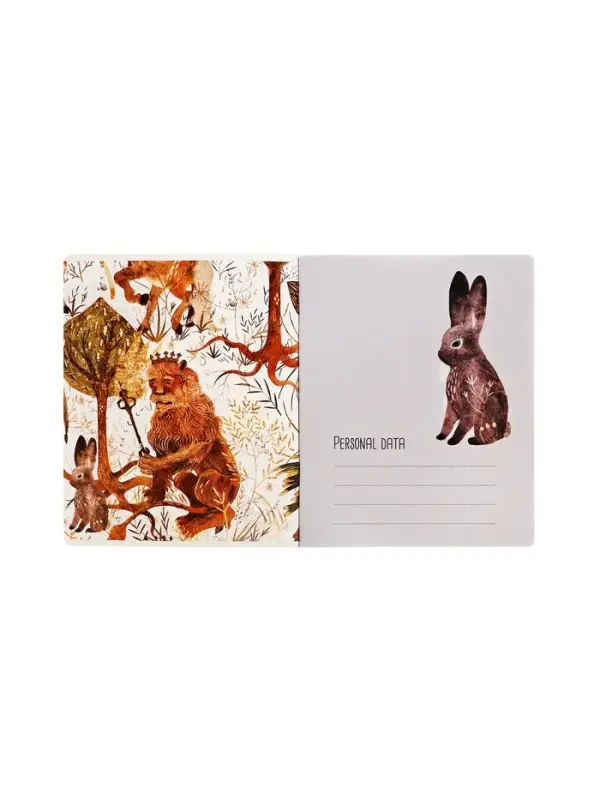 Тетрадь 48л кл FAUNA, МИКС